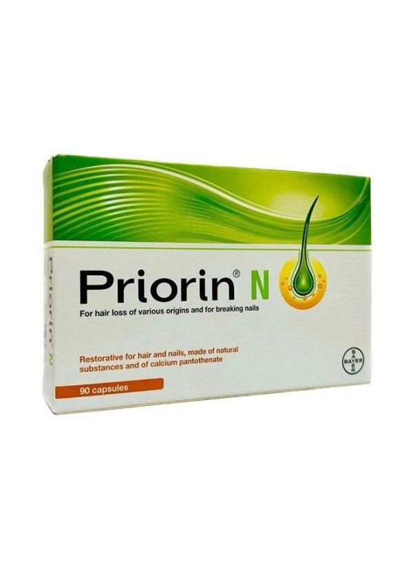 کپسول Priorin N_ پریورین ن بایر آلمان ضدریزش هورمونی و ارثی با کارتن