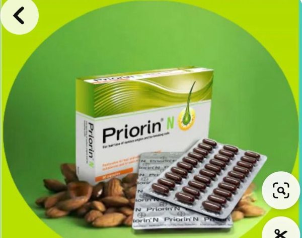 کپسول Priorin N_ پریورین ن بایر آلمان ضدریزش هورمونی و ارثی اصلی