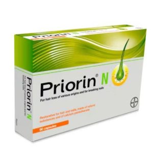 کپسول Priorin N_ پریورین ن بایر آلمان ضدریزش هورمونی و ارثی