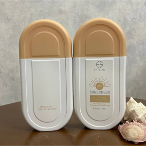 کرم ضد آفتاب رنگی استلین ترمیم کننده مولتی دیفنس  spf100 +++PA نمای روبرو