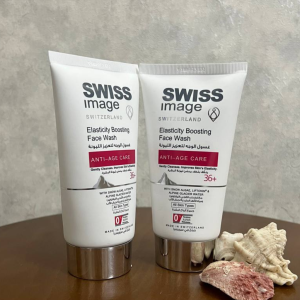 ژل شستشو ضد چروک و نرم کننده صورت سوییس ایمیج ۱۵۰ میل نمای روبرو