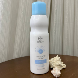 اسپری ضدآفتاب استلین فوق سبک آبرسان و ضدلک بیرنگ 180میل SPF50 +++PA اصل