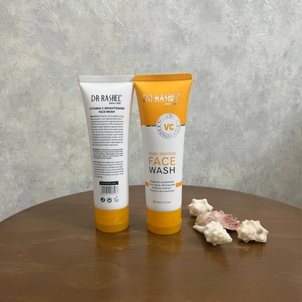 فیس واش ویتامین C دکتر راشل Vitamin C Brightening نمای باز