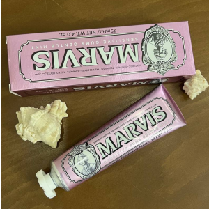 خمیردندان مارویس مدل Gums Gentle Mint با طعم نعناع شیرین نمای بالا 1