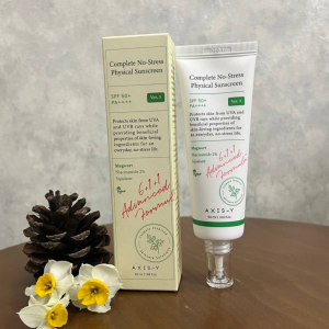ضد آفتاب فیزیکی اکسیس وای Axis-Y حاوی نیاسینامید مدل no stress با کارتن