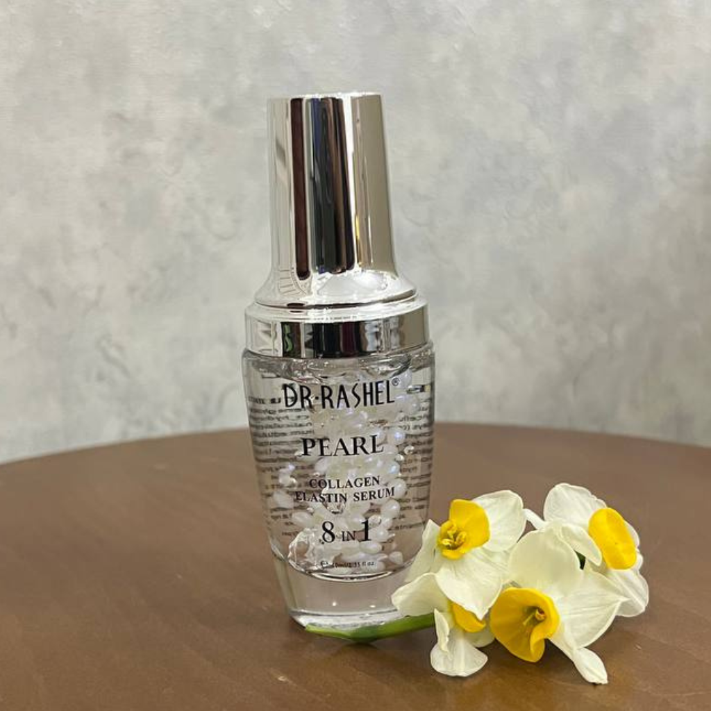 سرم ۸در۱ مروارید کلاژن الاستین دکتر راشل نمای باز