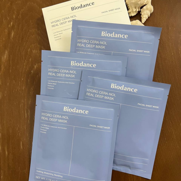 ماسک ورقه ای هیدراسرانول بایودنس Biodance هیدرا سرانول hydro cera nol نمای بالا