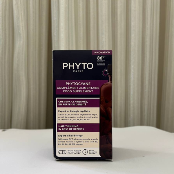 مکمل فیتوسیان Phytocyane | تقویت رشد مو و مقابله با ریزش مو باکارتن2
