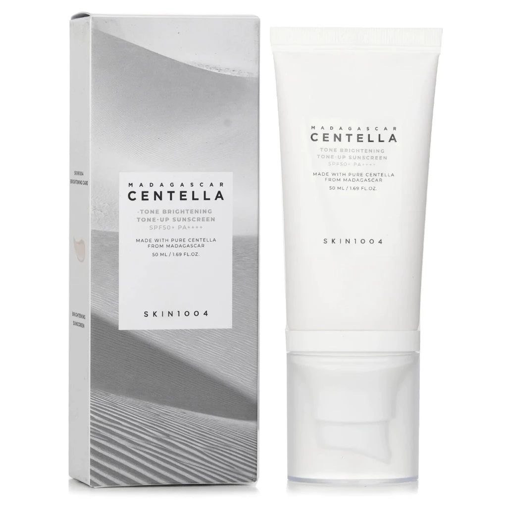 ضدآفتاب تون آپ و روشن‌کننده SKIN1004 مدل Centella | حجم ۵۰ میل