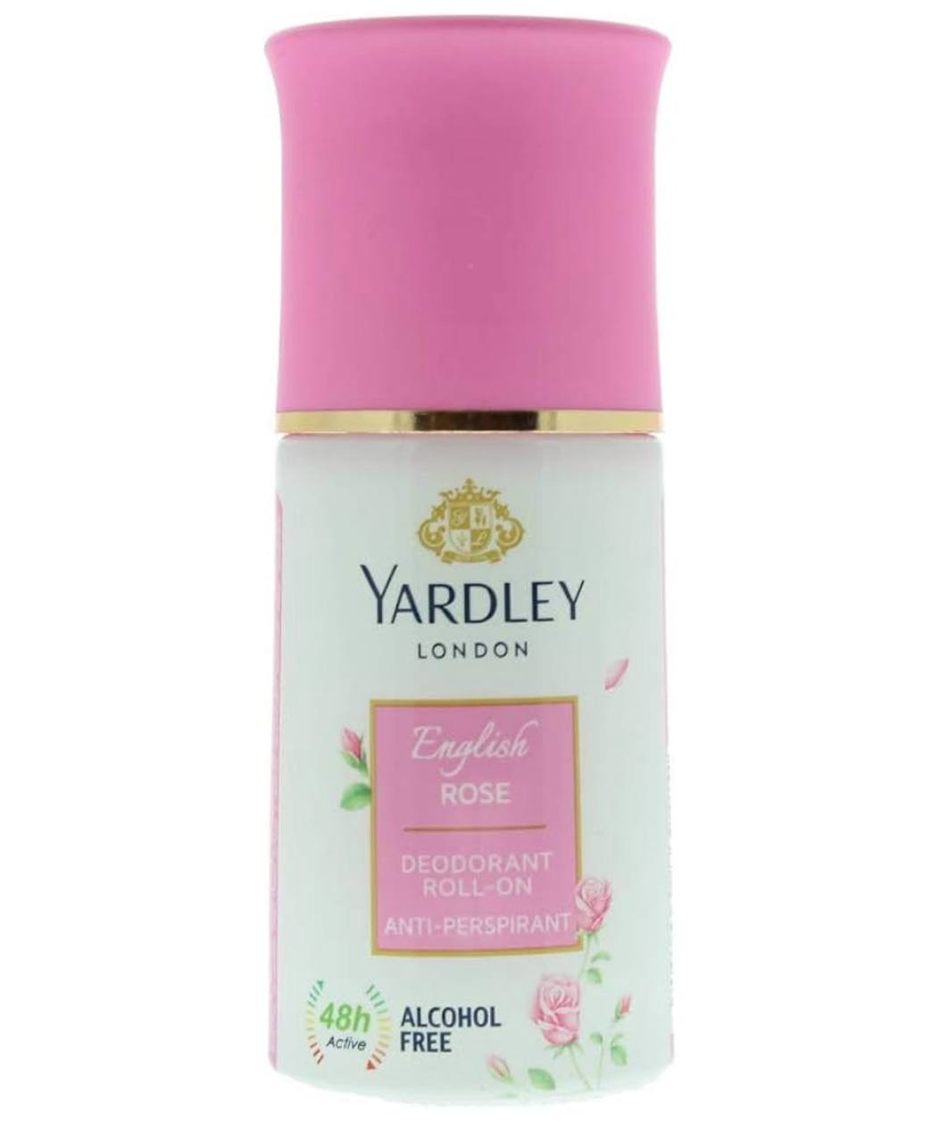 مام رول ضد تعریق زنانه Yardley مدل Rose